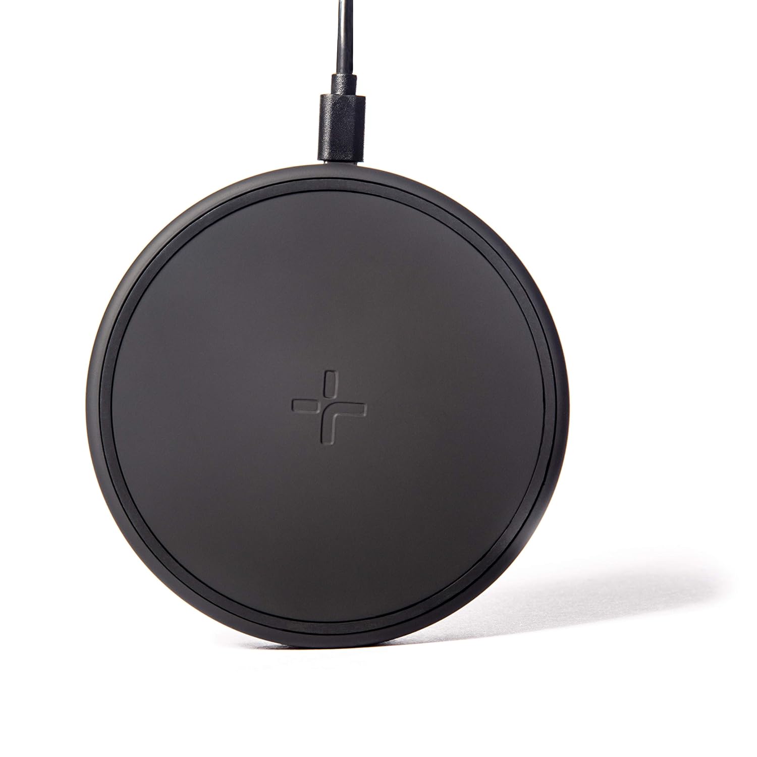 TYLT TYLT Crest 10W Fast Wireless Charging Pad Compatible with Samsung Apple AirPods and Android Qi Devices Portable Phone Charger Stand Black White - View 2 of 9