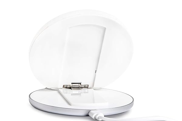 TYLT TYLT Crest Round Wireless Charger - Fast 10W QI Certified Pad for iPhones, Samsung & More | Universal Compatibility - View 5 of 9