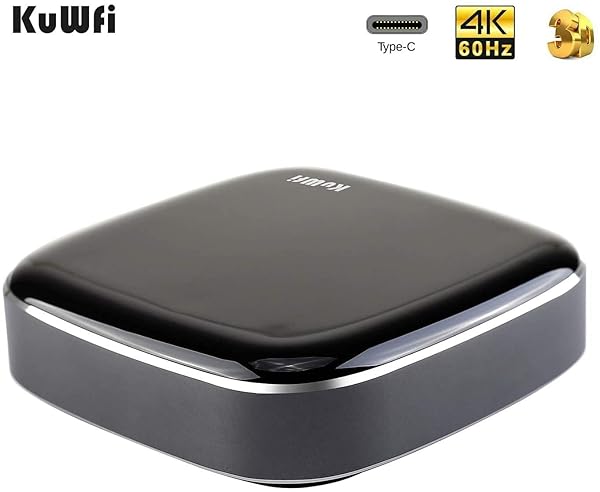 KuWFi KuWFi 4K Video Capture Card 1080P 60FPS HDMI to USB C for PS4 PC OBS Camera Streaming - View 3 of 9