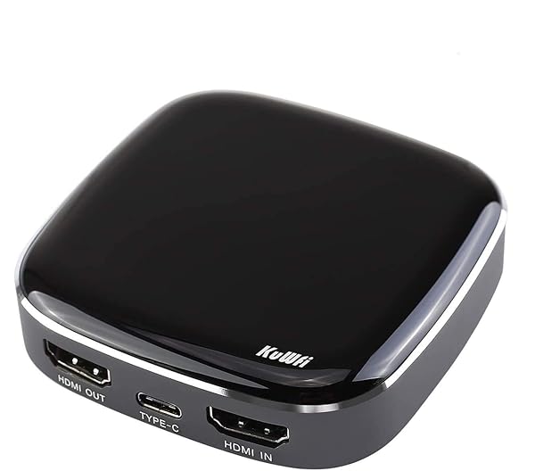 KuWFi KuWFi 4K Video Capture Card 1080P 60FPS HDMI to USB C for PS4 PC OBS Camera Streaming - View 2 of 9