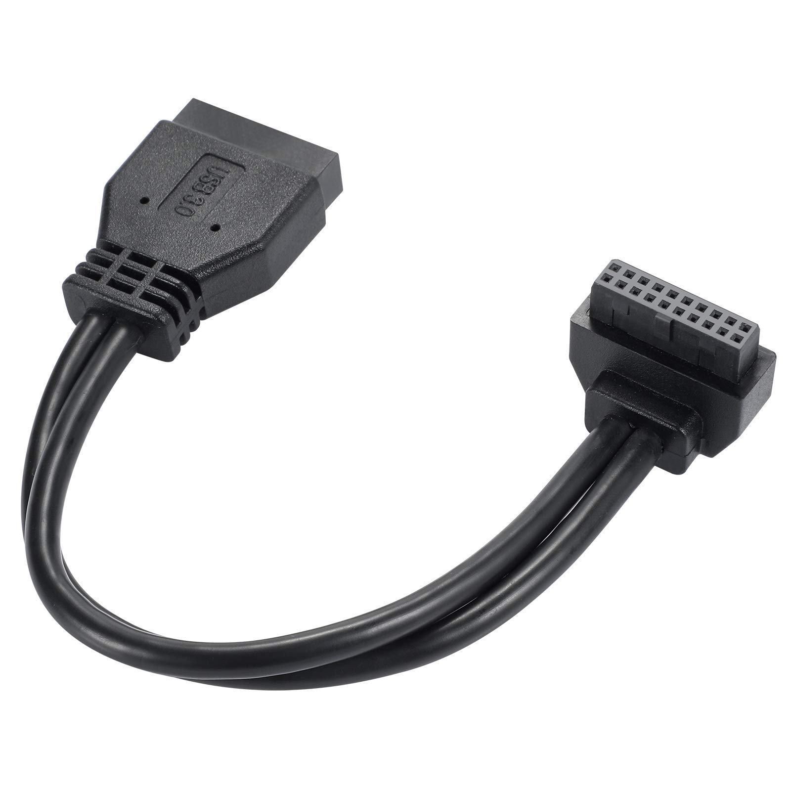 MZHOU High-Speed MZHOU SATA USB 3.0 Extension Cable 19 Pin Male to Female - Ideal for Motherboard Connections