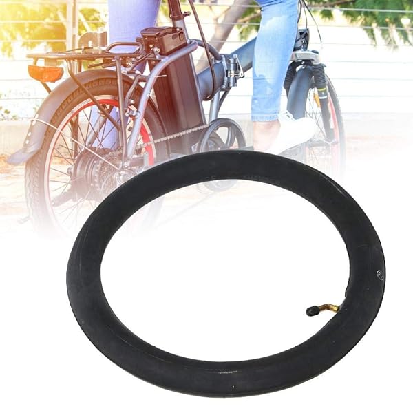 VGEBY Inner Tube Electric Rubber 16X2.125 with Metal Bent Valve Accessories for Bicycles and Scooters - View 7 of 10