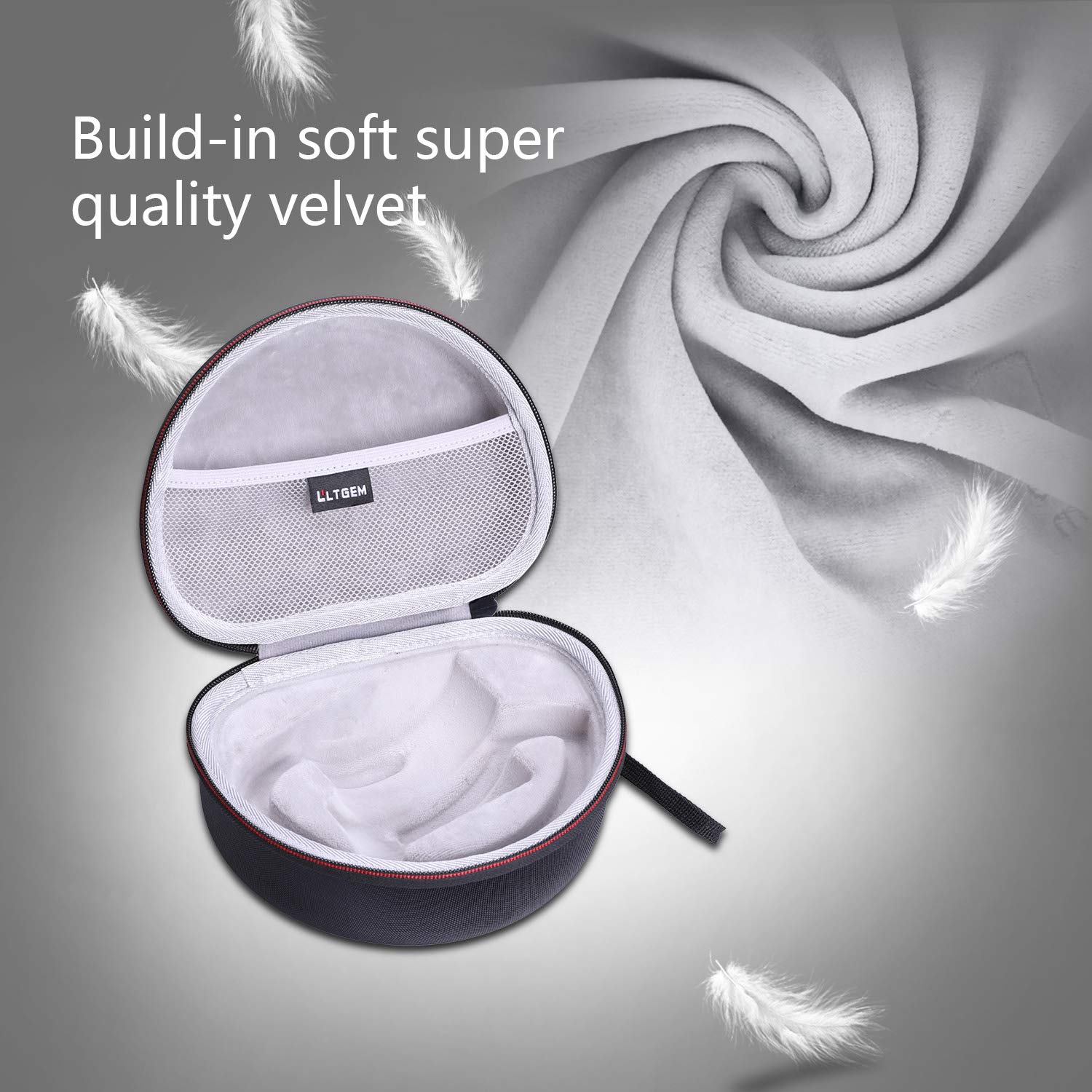 L LTGEM Headphone Case for Sennheiser HD 400S 450BT 350BT 450SE Around Ear Headphones Case Only - View 3 of 7