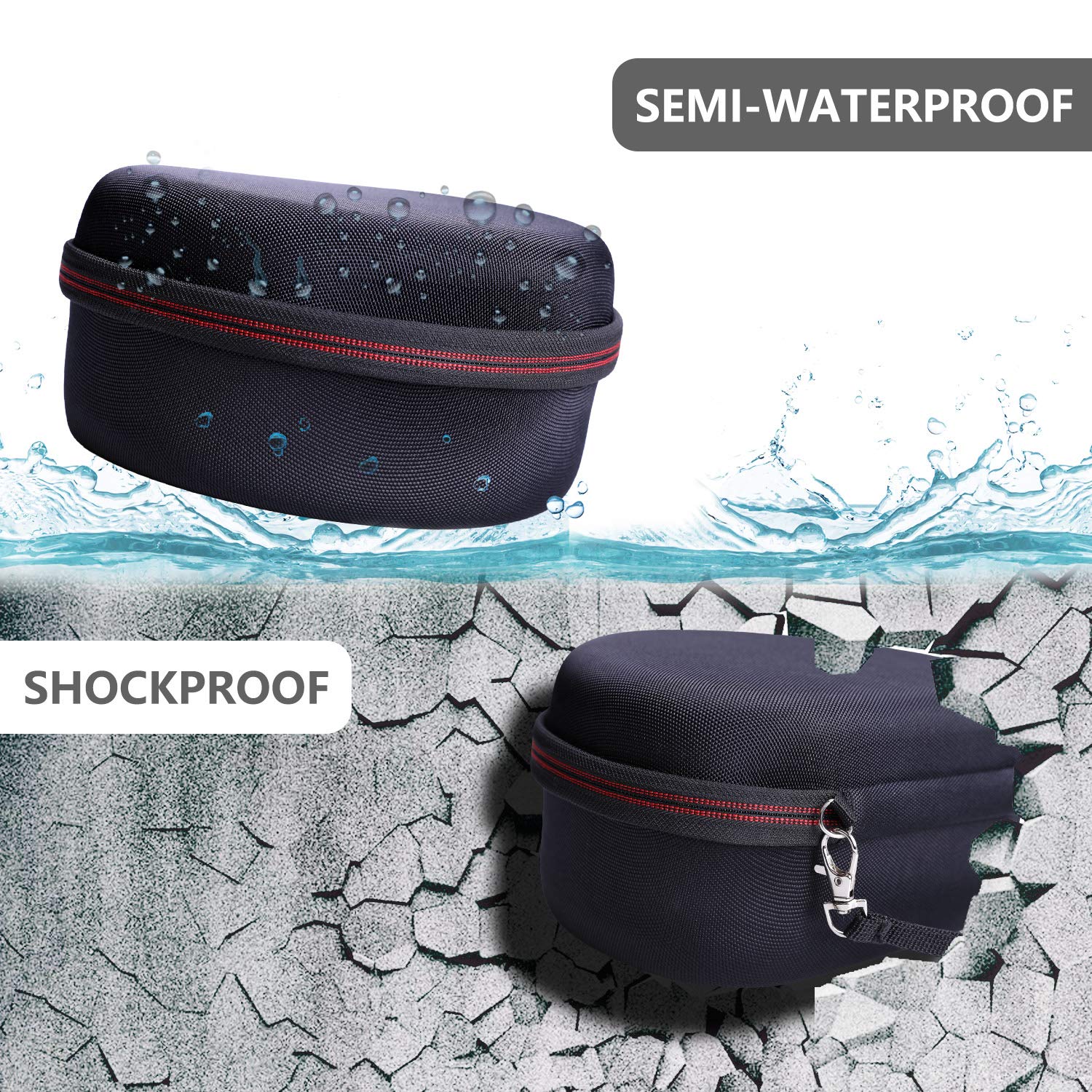 L LTGEM Headphone Case for Sennheiser HD 400S 450BT 350BT 450SE Around Ear Headphones Case Only - View 4 of 7