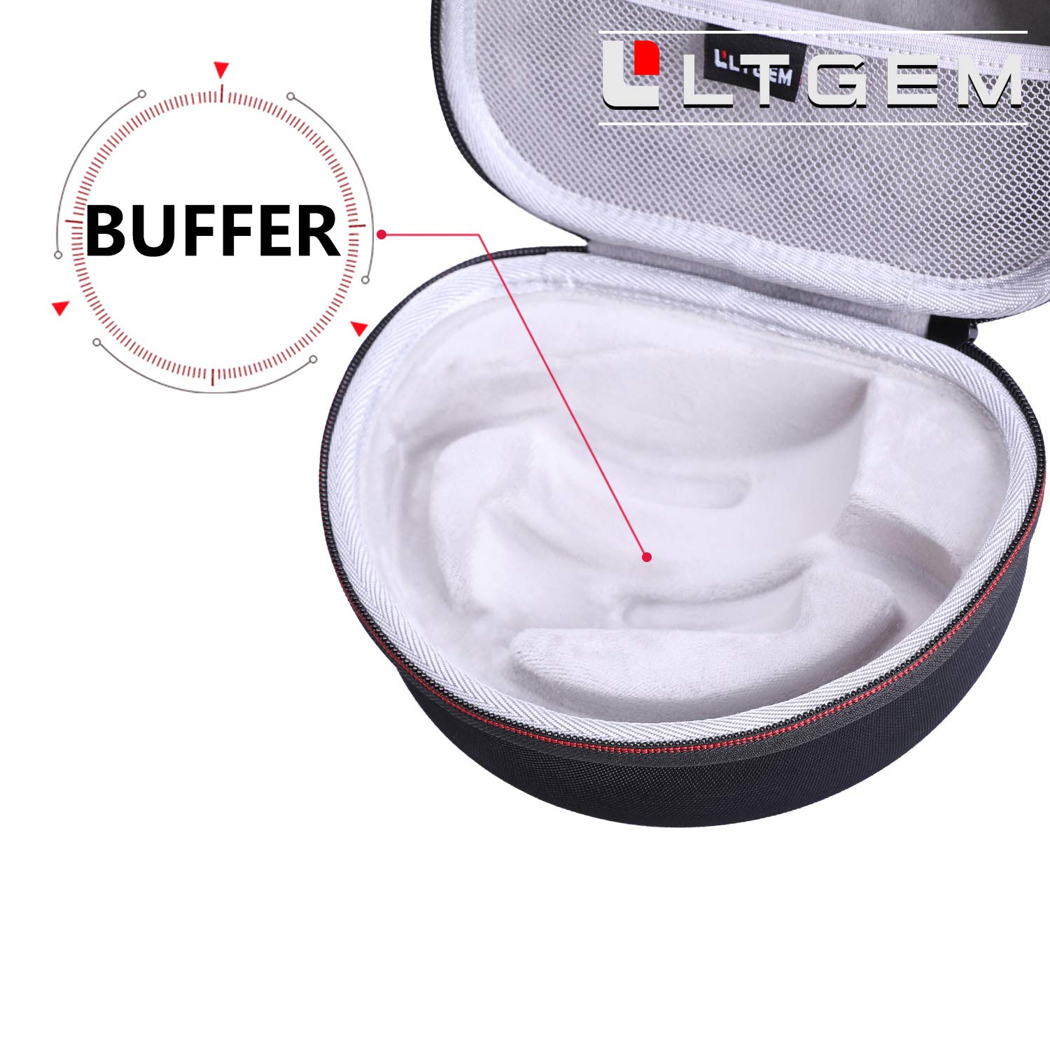 L LTGEM Headphone Case for Sennheiser HD 400S 450BT 350BT 450SE Around Ear Headphones Case Only - View 5 of 7