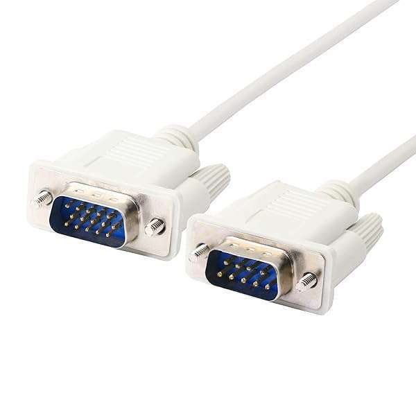 PNGKNYOCN YOUCHENG 4.5ft DB9 to VGA Adapter Cable - RS232 to VGA for Computers, Printers & Scanners