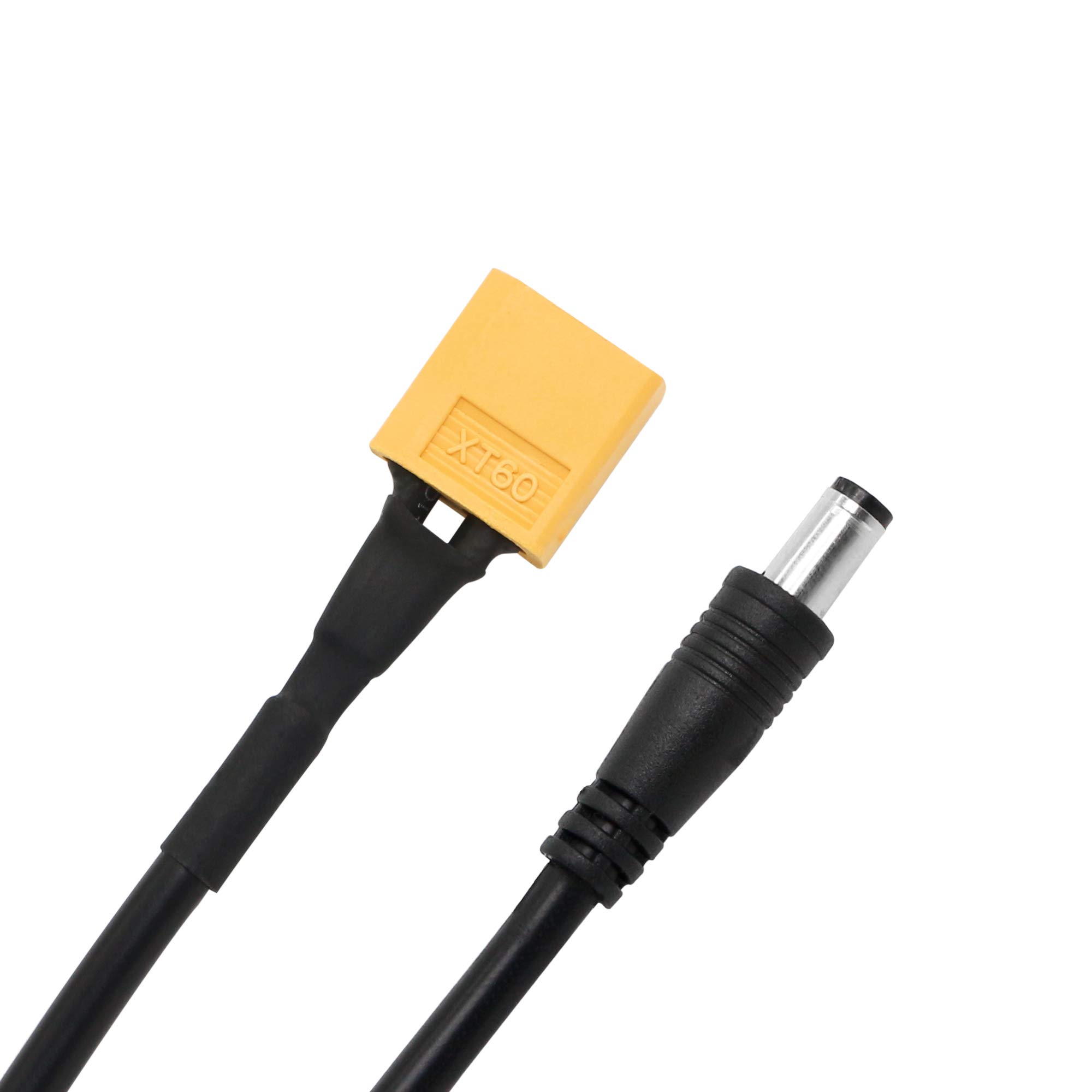 SinLoon SinLoon XT60 Adapter Cable XT60 Charging Cable XT60 Male Bullet Connector to Male DC 5.5mm X 2.5mm Power Cable for Fatshark Skyzone FPV Monitor Power - View 6 of 6