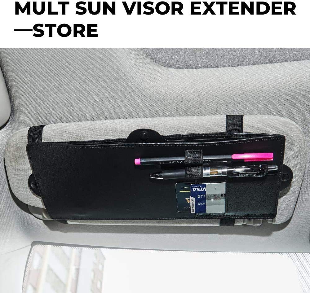 JOYTUTUS JoyTutus Car Sun Visor Sunshade Extender, Adjustable Car Sun Visor Extender Protects from Anti-Glare, UV Rays Blocker Windshield Sunshade Extender - View 4 of 7