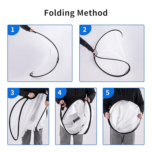 Selens Selens 5-in-1 Photography Reflector Holder Stand Kit 32in Collapsible Light Reflectors with Boom Arm and Sandbag for Studio Lighting - View 7 of 8