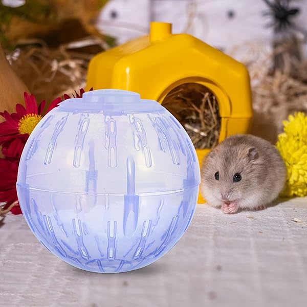 POPETPOP POPETPOP Hamster Exercise Ball Set of 3 Plastic 3.54inch Running Toys for Small Animals to Reduce Boredom and Increase Activity - View 10 of 10