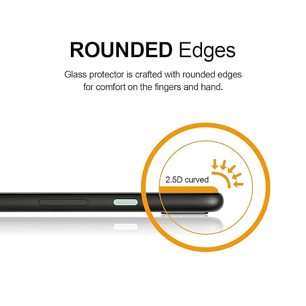 Supershieldz Supershieldz 2 Pack Privacy Anti Spy Tempered Glass Screen Protector for Google Pixel 4a Anti Scratch Bubble Free - View 4 of 6