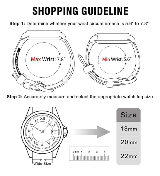 Ritche Ritche Christmas Gift 22mm Vintage Canvas Watch Band Replacement Quick Release Straps for Men Perfect for Stocking Stuffers and Father's Day - View 7 of 8