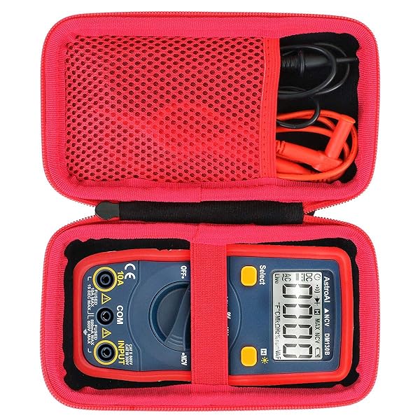 Aenllosi Aenllosi Hard Carrying Case for AstroAI Digital Multimeter Voltage Tester Auto-Ranging 4000 Counts TRMS Voltmeter Only Case
