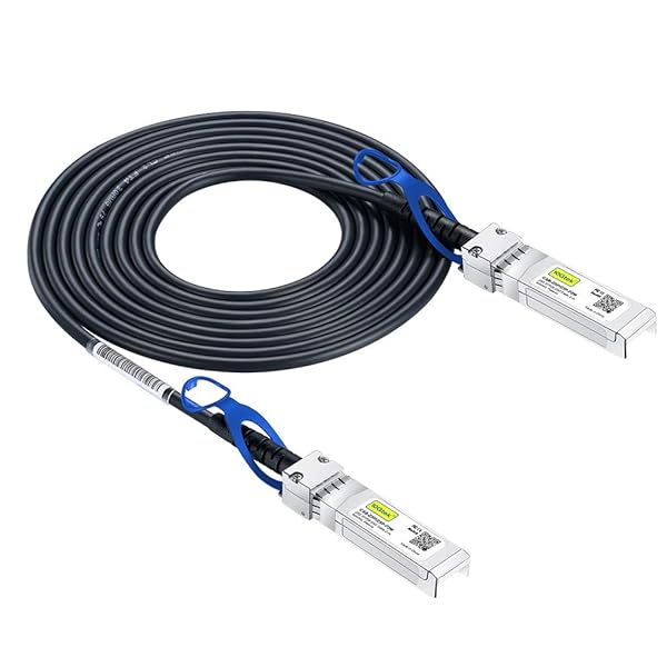10Gtek 25G SFP28 DAC Cable 25GBASE-CR SFP28 to SFP28 Passive Direct Attach Copper Twinax Cable for Dell Force10 3 Meter 10ft - View 2 of 7