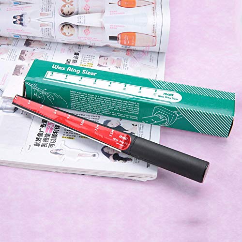 Zerone Zerone Wax Ring Sizer Jewelry Size Mandrel Tool for Accurate Finger Size Adjustment and Enlarging Wax Ring Holes - View 5 of 10