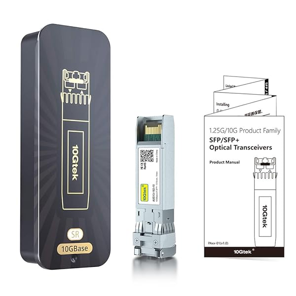 10Gtek 10GTEK 10GBase-LR SFP Plus Transceiver 10G 1310nm SMF Up to 10 km Compatible with Extreme 10GB-LR-SFPP - View 8 of 8