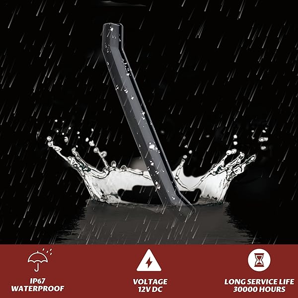 SAUTVS SAUTVS UTV Center Tail Light - OEM Replacement for Polaris RZR XP 1000 & Sportsman 1000 (2019-2022) - Smoked Black - View 5 of 10