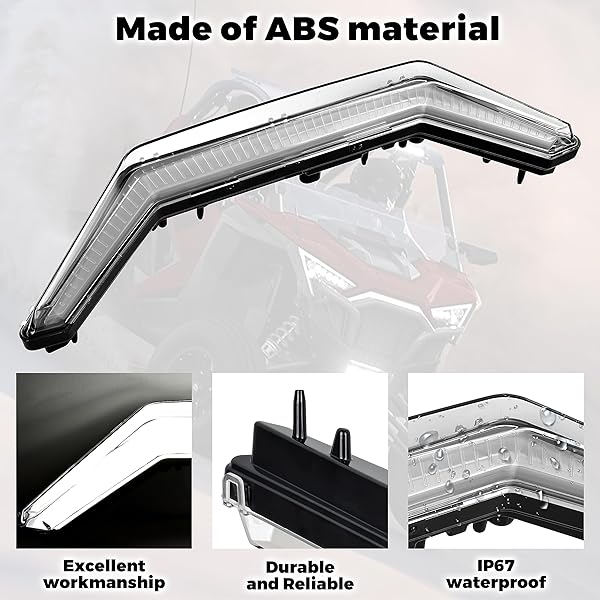 SAUTVS SAUTVS LED Front Accent Light for RZR PRO XP & Turbo (2020-2024) - Upgrade Your Polaris Grill with Signature Style! - View 5 of 8