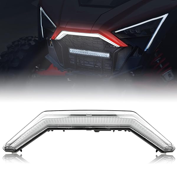 SAUTVS SAUTVS LED Front Accent Light for RZR PRO XP & Turbo (2020-2024) - Upgrade Your Polaris Grill with Signature Style! - View 2 of 8