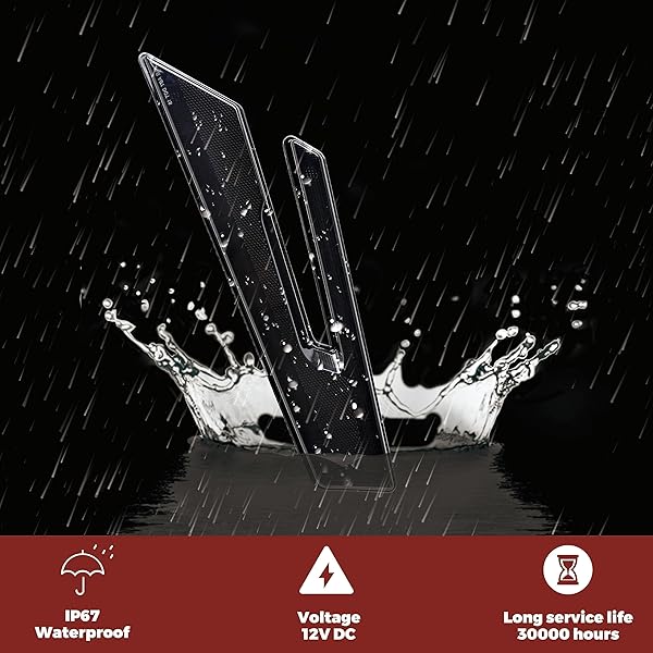 SAUTVS SAUTVS RZR PRO LED Tail Lights Smoked Black Rear Lamps for Polaris RZR PRO XP XP4 2020-2025 One Pair Replace 2415177 2415178 - View 4 of 8