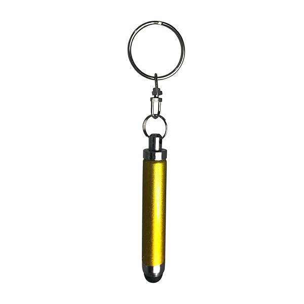 BoxWave BoxWave Stylus Pen for Samsung Galaxy Tab A7 Mini Capacitive Stylus with Keyring Loop Bronze Color - View 3 of 6