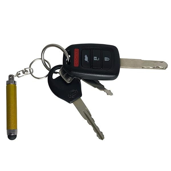 BoxWave BoxWave Stylus Pen for Samsung Galaxy Tab A7 Mini Capacitive Stylus with Keyring Loop Bronze Color - View 5 of 6