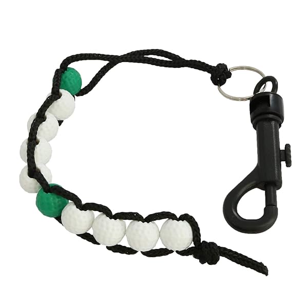 ZRM&E ZRM&E 4pcs Golf Beads Stroke Score Counter Green and White for Accurate Performance Tracking on Golf Course - View 6 of 6