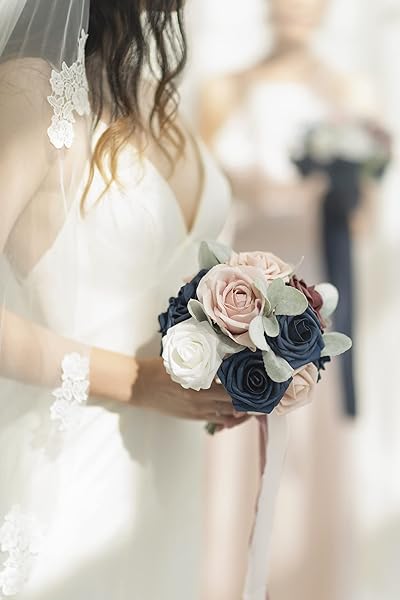 Ling's moment Ling's Moment 10Pcs 17.5 Inch Tall Lambs Ear Artificial Plants Lifelike Greenery Filler Decor for Home Office Wedding Bouquets Centerpieces - View 6 of 7