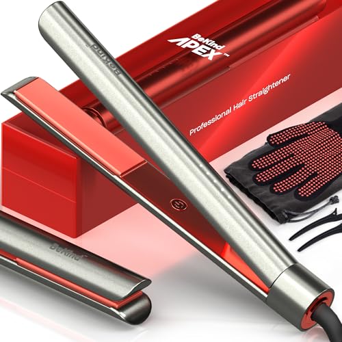 Bekind Bekind Apex 2-in-1 Hair Straightener & Curler | Fast Heating, UltraSmooth Tech | Perfect Gift for Women & Girls (Galaxy Gray)