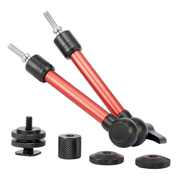 Leftfoto "11" Adjustable Camera Magic Arm Stand for LED Lights, Sports Cameras & Vlog Use - Robust Articulating Friction Design" - View 4 of 6