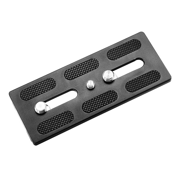 Leftfoto Tripod Arca Plates 120mm Quick Release Plate Universal Arca-Swiss Standard for Camera Tripod Ball Head with 1/4 and 3/8 inch Screw - View 5 of 7