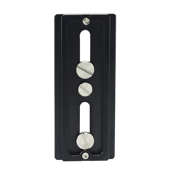 Leftfoto Tripod Arca Plates 120mm Quick Release Plate Universal Arca-Swiss Standard for Camera Tripod Ball Head with 1/4 and 3/8 inch Screw - View 6 of 7