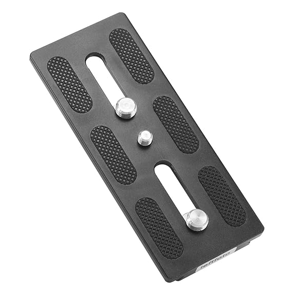 Leftfoto Tripod Arca Plates 120mm Quick Release Plate Universal Arca-Swiss Standard for Camera Tripod Ball Head with 1/4 and 3/8 inch Screw