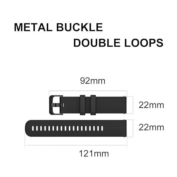 YEEJOK Yeejok 22mm Smartwatch Bands for Fossil Gen 5E Carlyle Julianna Gen 4 Explorist HR White Silicone Sport and Silver Mesh Strap - View 6 of 8