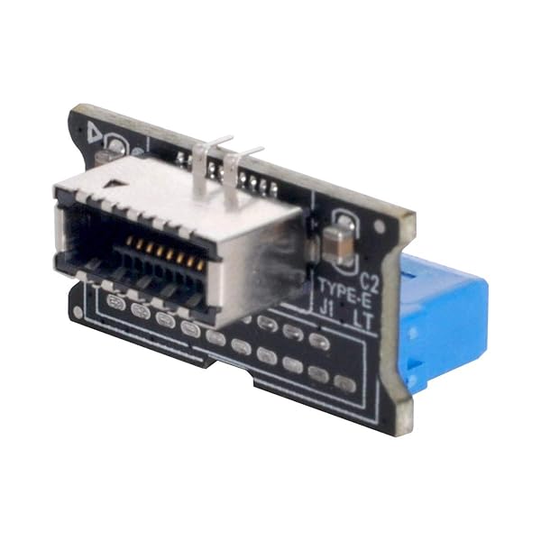 chenyang Chenyang Motherboard 19/20Pin to USB 31 Type E Front Panel Vertical Socket Converter Adapter - View 5 of 6