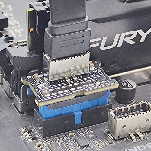 chenyang Chenyang Motherboard 19/20Pin to USB 31 Type E Front Panel Vertical Socket Converter Adapter - View 6 of 6