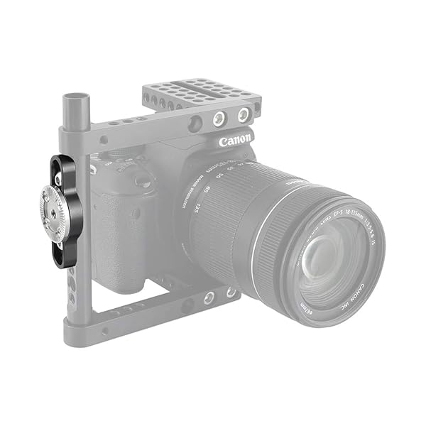 CAMVATE CAMVATE Standard M6 Rosette Connecting Adapter Mount with Two 1/4-20 Screws for Camera Accessories 2572 - View 4 of 7