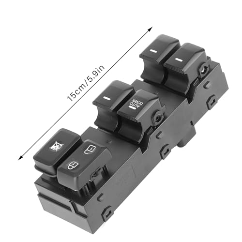 Aramox Aramox Front Left Power Window Switch 16Pin OE 93570-3W000 Compatible with 2011-2016 Models - View 3 of 10