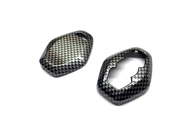 Hotsteelies Hotsteelies Carbon Fiber Remote Key Side Cover for BMW E46 E38 E39 Z3 Z4 E53 E83 Durable Protection Stylish Design - View 2 of 3
