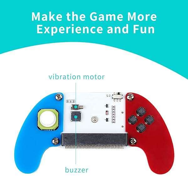 EF ELECFREAKS ELECFREAKS Wireless Game Joystick for micro:bit - DIY STEAM Education Controller (No micro:bit Included) - View 4 of 7