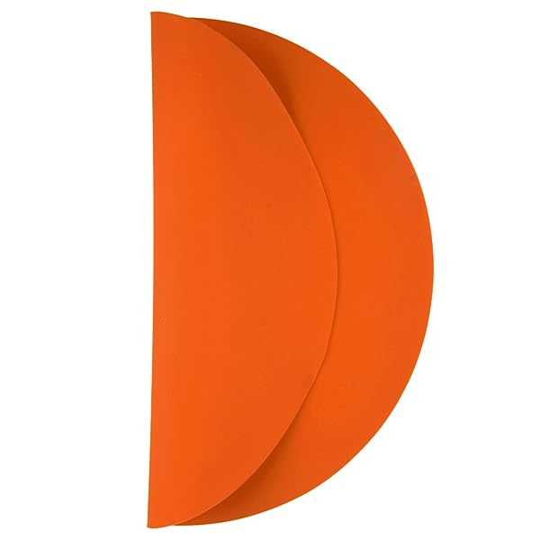 ONE250 12 Inch Silicone Microwave Multi-Mat Non Stick Heat Resistant Oven Trivet Mat 2 Pack Brown - View 4 of 8