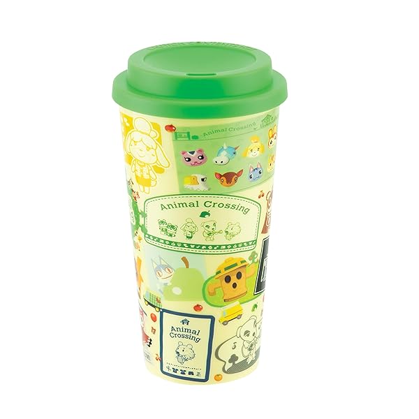 Paladone Paladone Animal Crossing Travel Mug - Official 350ml Multicolour Merchandise