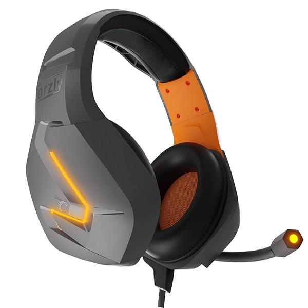 Orzly Orzly Hornet RXH-20 Vesuvius Gaming Headset: Noise Cancelling for PS5, Xbox, Switch & PC - Stereo Sound & Comfort - View 3 of 10