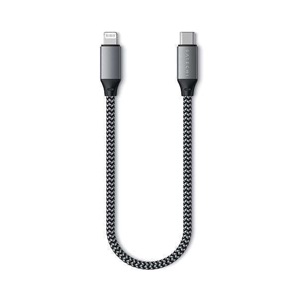 Satechi Fast Charging Satechi USB-C to Lightning Cable - MFi Certified for iPhone 16/15 Pro Max, AirPods & More (10in/25cm) - View 2 of 8