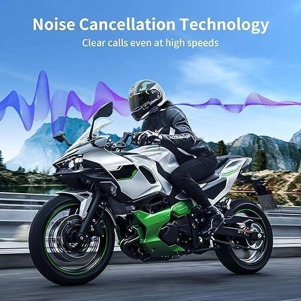 Fodsports FODSPORTS FX4 Pro Bluetooth Intercom for 4 Riders - Universal Helmet Communication System with FM & Dual Mics - View 6 of 10