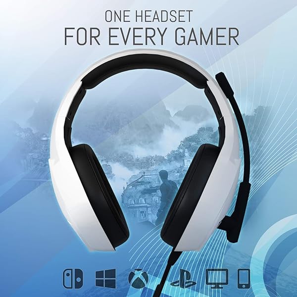 Orzly Orzly Hornet RXH-20 Gaming Headset: White Stereo Sound & Noise Cancelling for PS5, Xbox, Switch & PC - View 9 of 10