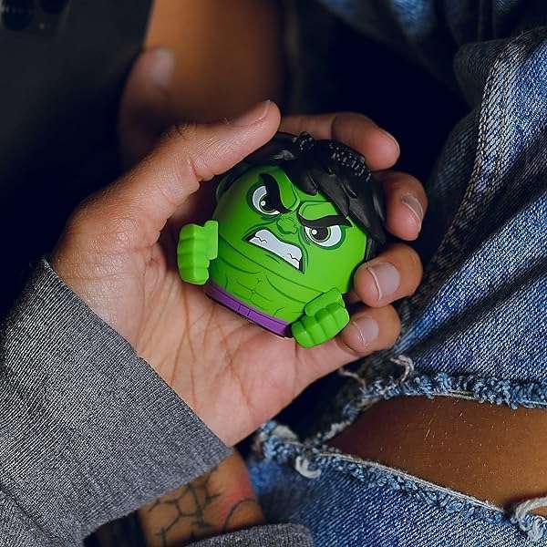 Bitty Boomers Bitty Boomers Marvel Hulk Mini Bluetooth Speaker: Compact Sound & Style for Fans - View 4 of 7