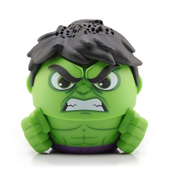Bitty Boomers Bitty Boomers Marvel Hulk Mini Bluetooth Speaker: Compact Sound & Style for Fans - View 2 of 7