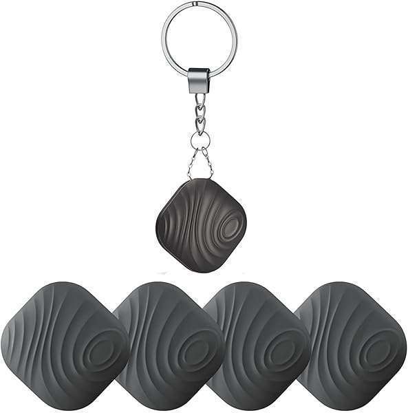 Nutale Nutale Findhting Key Finder - Bluetooth Tracker Item Locator with Key Chain for Keys Pet Wallets or Backpacks and Tablets (Coffee)