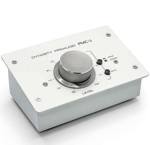 DYNASTY PROAUDIO DYNASTY PROAUDIO PMC-1: Premium Passive Stereo Volume Controller for Precise Level Adjustments